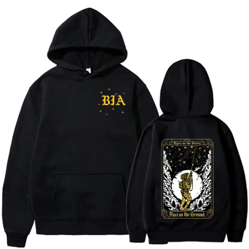 Eyes on The Stars Brothers in Arms Print Hoodies Men Women Clothing Fashion Sweatshirt Oversized Long Sleeve Pullover Streetwear — image 1