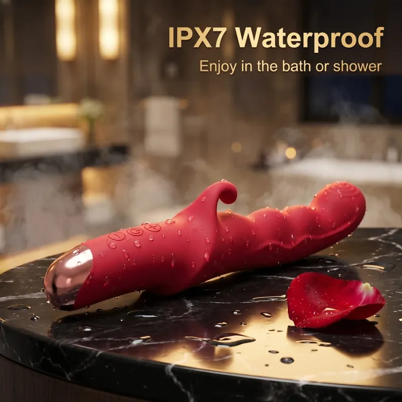 Powerful Rabbit Vibrator For Women G-Spot Clitoral Stimulator Vagina Nipple Massager Dildo Female Masturbator Adult Sex Toy 18+