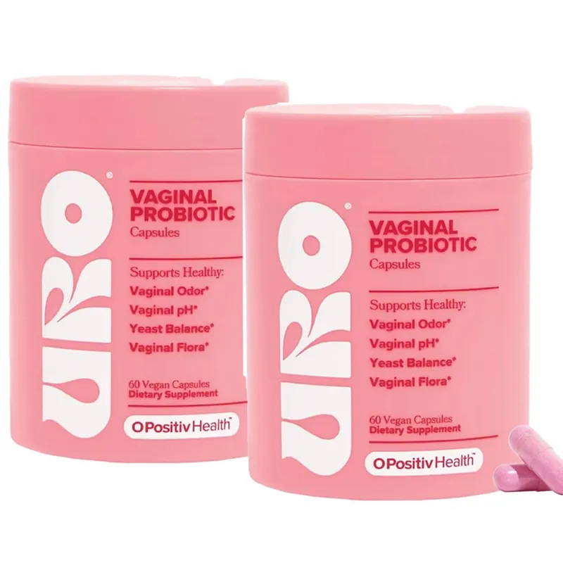 Vaginal Probiotics for Women pH Balance with Prebiotics & Lactobacillus – Promote Healthy Vaginal Odor & Flora 60 Capsules