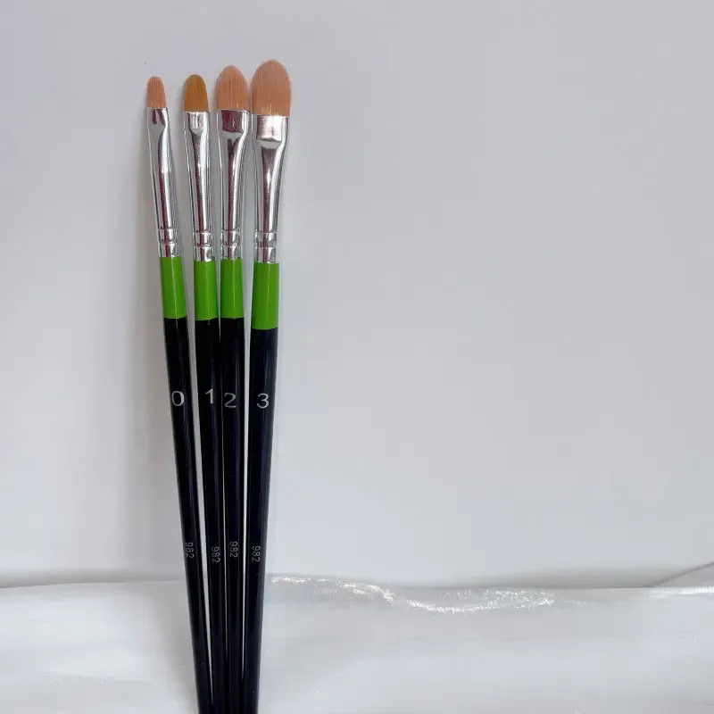 1/4/5pc Foundation Makeup brushes Small Detailed Concealer Make up brush wood handle cosmetic tool — image 5