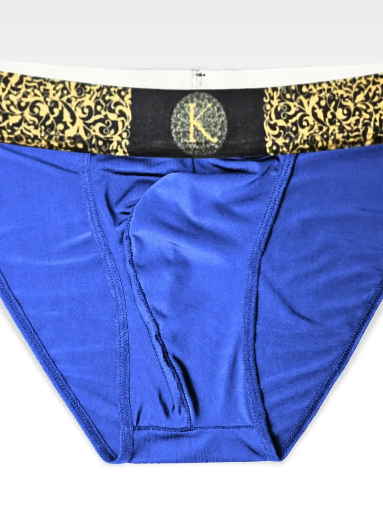 Men's Low Rise Semi-Sheer Bikini Style Men Underpants Stretch Waist, Cool Silky High Cut Briefs Suitable for Sports Bodybuilding