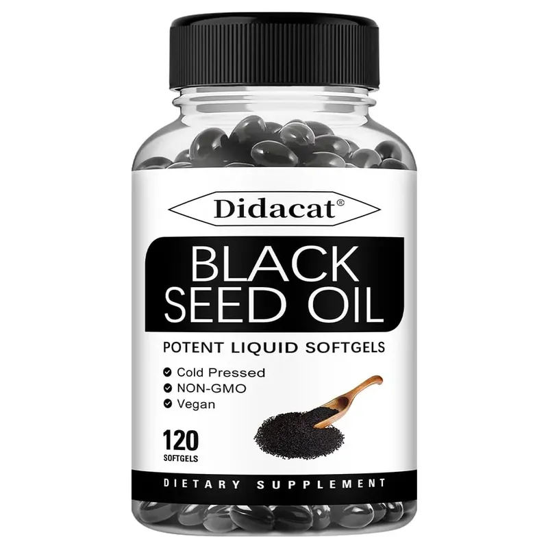 Vegan Black Seed Oil Capsules - Supports Immune Joint Digestive Hair Skin Health - Non-GMO Gluten Free Supplement — image 9