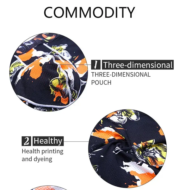 Cuecas masculinas boxer estampadas de seda com gelo respirável cuecas masculinas elegantes calcinhas confortáveis Calzoncillo Hombre — image 3