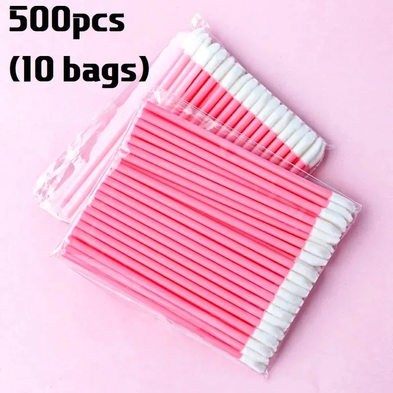 Χύμα 50/500/2000Pcs Lip Brush Professional Applicators Χονδρική Ραβδιά κραγιόν Γυναικείες βούρτσες Lip Gloss Αξεσουάρ εργαλείων μακιγιάζ