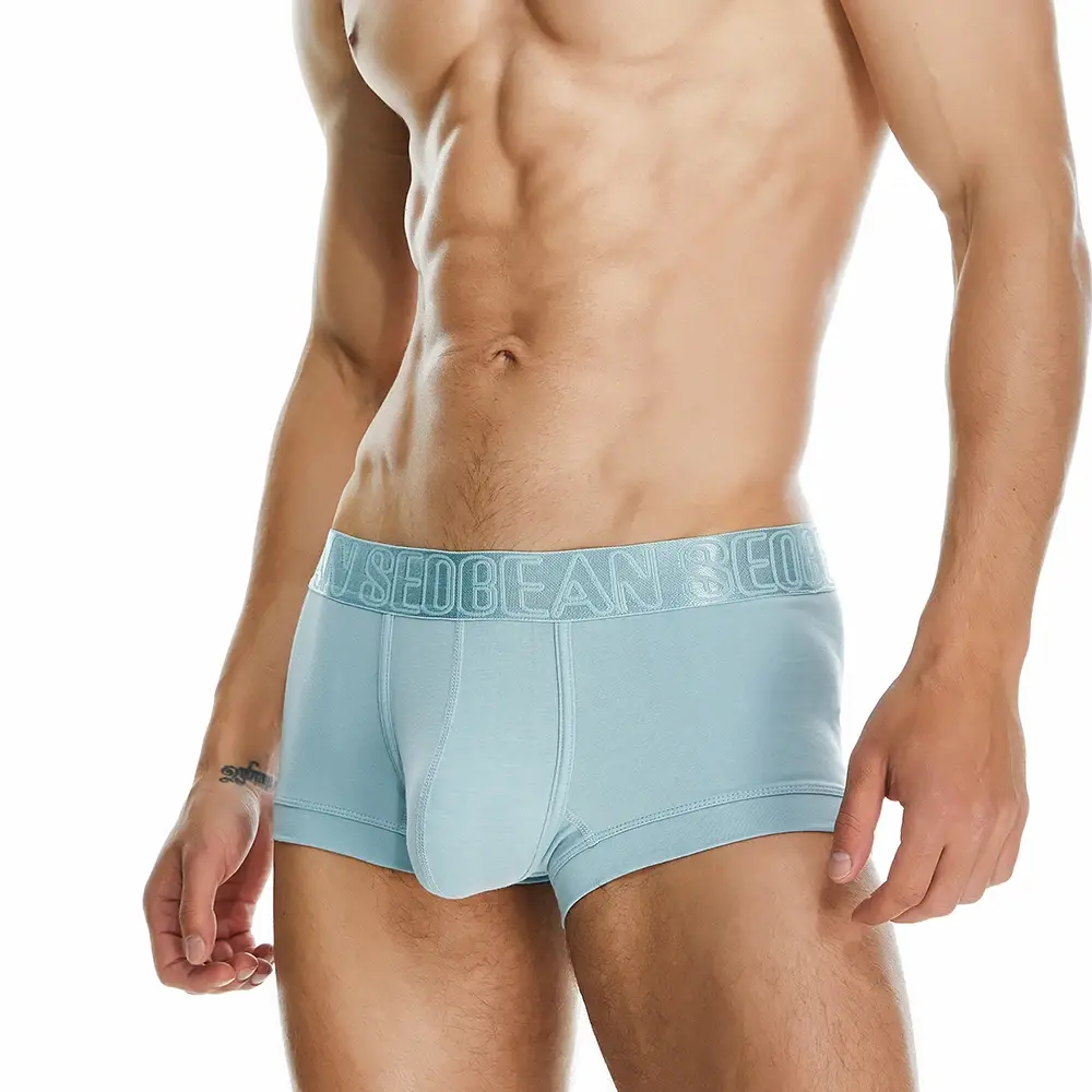 Men's Ribbed Boxer Briefs with 3D Contoured Pouch Elastic Waistband Soft Stretch Fabric for Comfort Casual Underwear — image 11