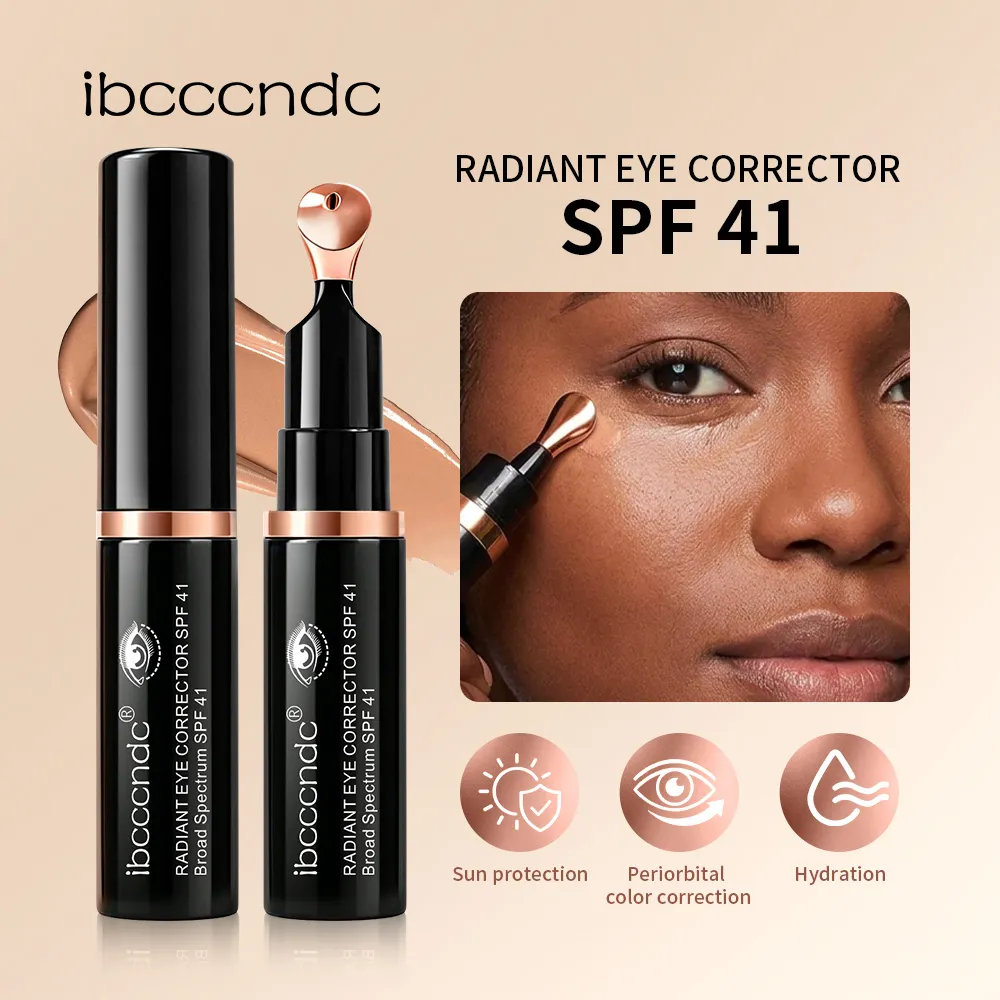 SPF 41 Eye Corrector Concealer Hydrating Suncreen Concealer Under Eye Color Corrector Dark Circles Eye Cream Woman Makeup — image 2