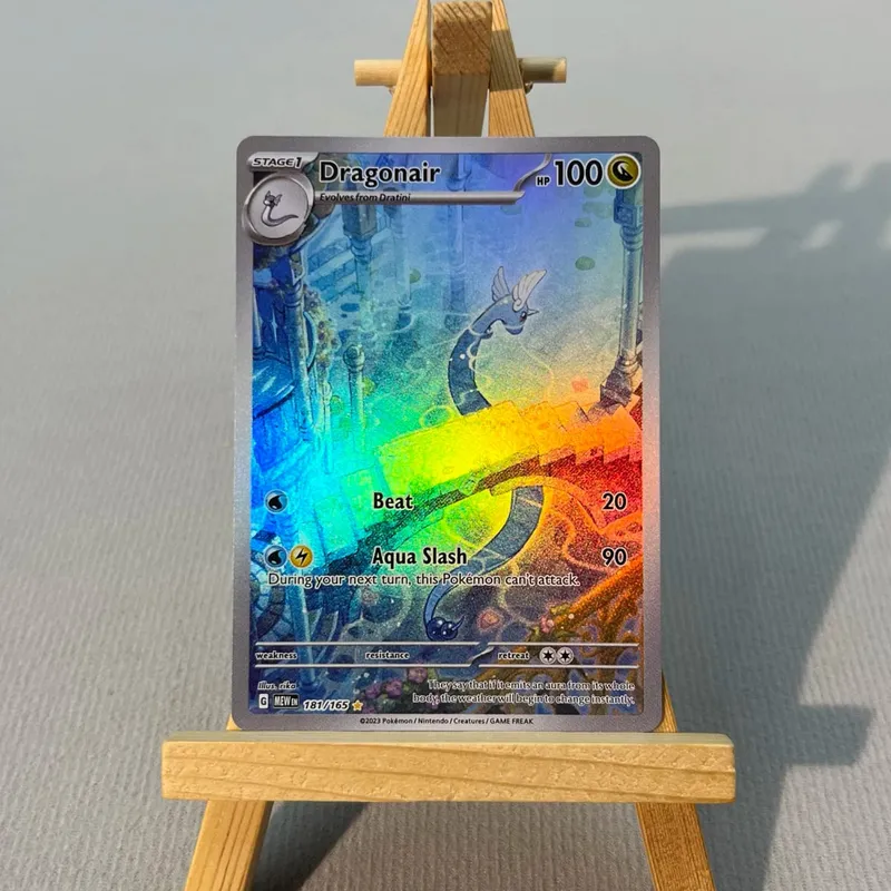 MEW PTCG13-003 Tcg proxy PKM Cards Charizard ex Bulbasaur Charmeleon Rare Collection Battle Toys Gifts for Hobbies home play