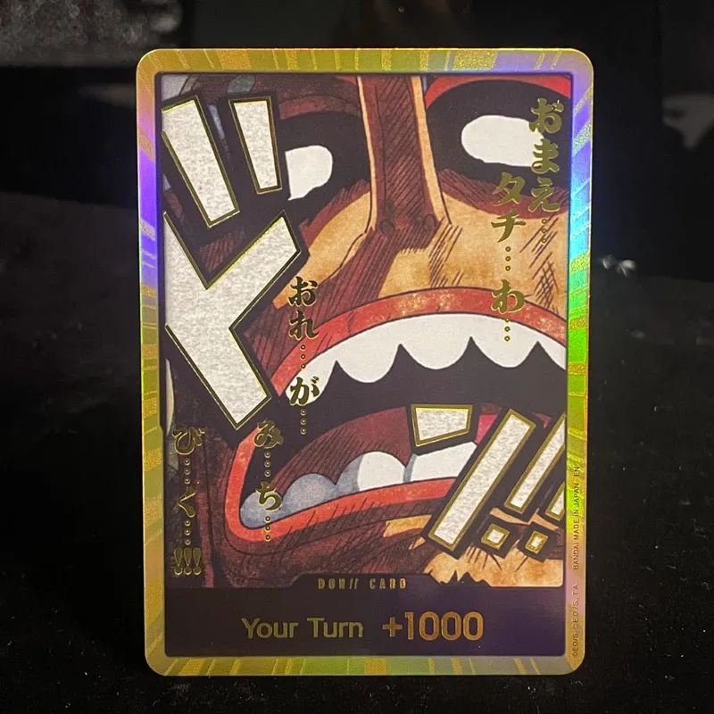 Single PRB02 ONE PIECE GOLD FRAME DON!! Cards Boa Hancock/Shanks/Blackbeard OPCG Don Card The Best Vol.2-English PROXY