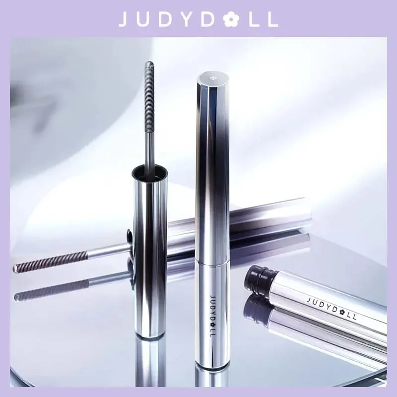 Judydoll Lashes Mascara Mascara impermeabile in fibra di seta Nero Estensioni ciglia lunghe arricciate Occhi sexy Cosmetici per il trucco