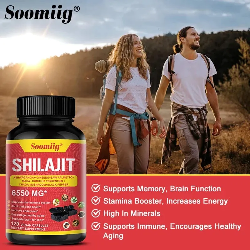 Original Shilajit Supplement - Supports for Muscle Strength & Immunity Enhance Men Performance Endurance for Adult — image 4