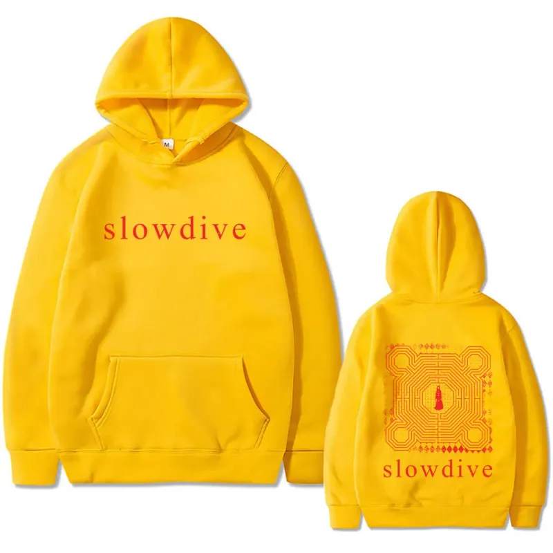 Rock Band Slowdive Everything Is Alive Print Hoodie Tour 90s Classic Vintage Men Women Oversized Streetwear Male Casual Hoodies — image 12