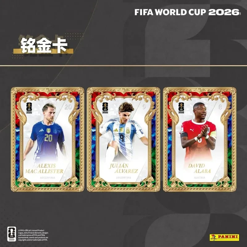 2026 FIFA World Cup Official Football Trading Card Panini Soccer Star Collection Limited Cards Fans Souvenir Birthday Gift — image 5