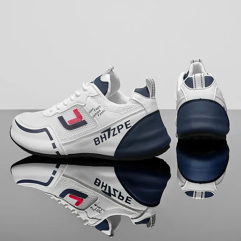 Comfortable Men Casual Sports Shoes Breathable Lightweight Wear Resistant Outdoor Daily Use — image 4