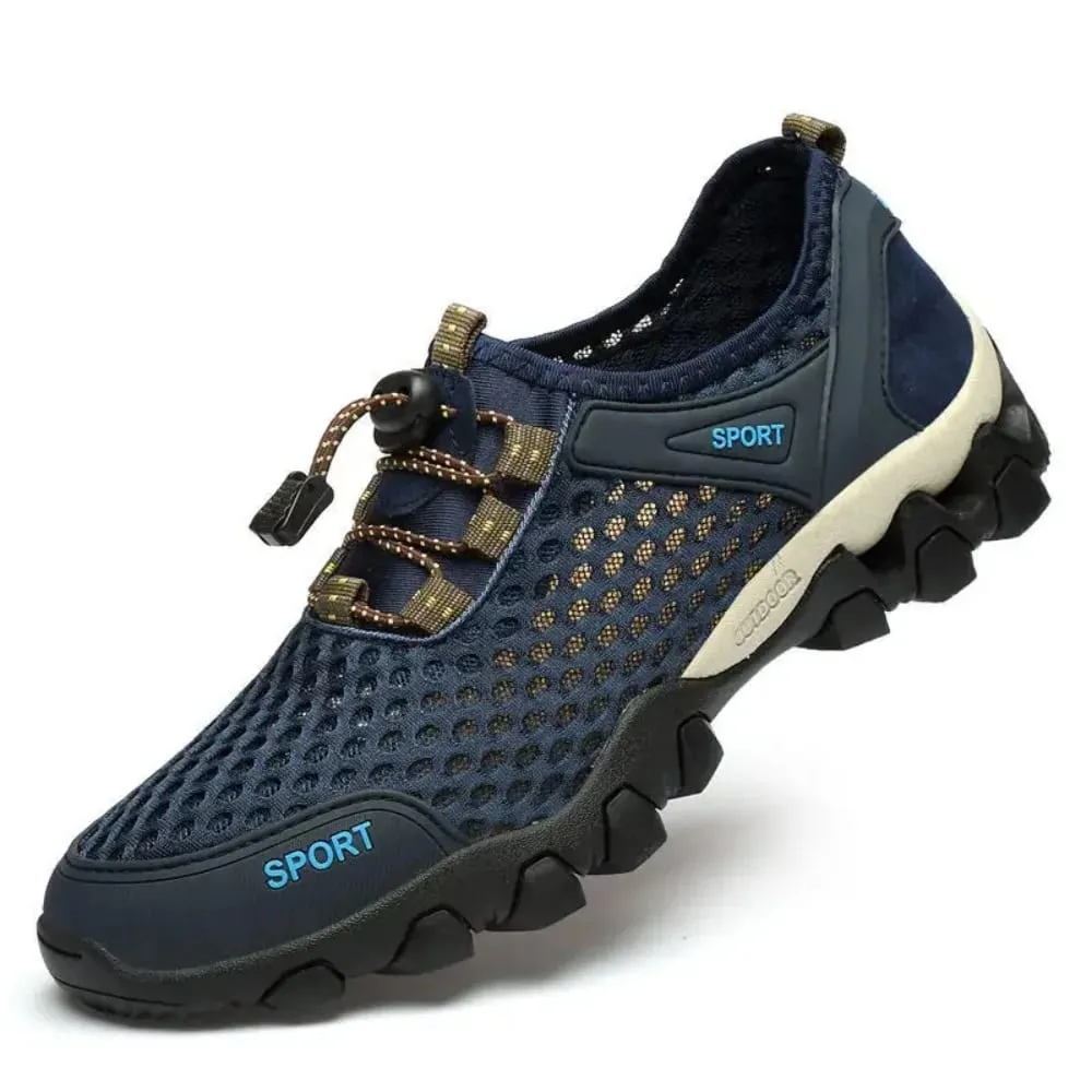 Breathable Mesh Summer Men Platform Sneakers Lightweight Casual Loafers Shoes for Running Tennis Hiking Outdoor Daily Wear — image 10