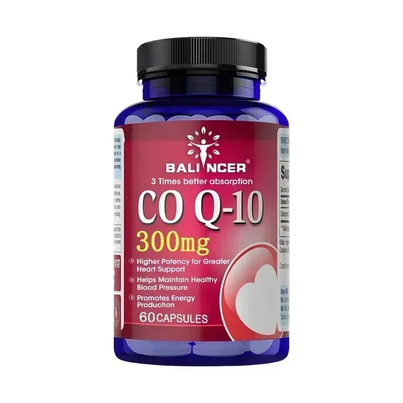 CoQ10 300mg Capsules - Highly Absorbable Antioxidant Cardiovascular Heart Energy Support Vegan Non-GMO Gluten-Free — image 8