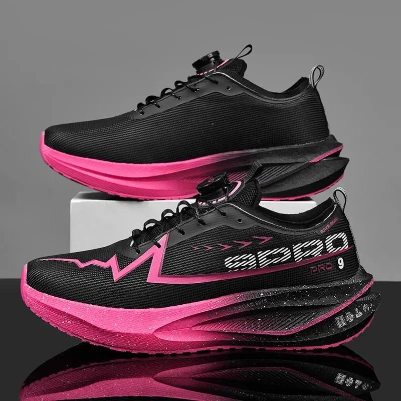 Fluorescence Running Shoes Carbon Board Marathon Men Sports Breathable Lightweight Women's Comfortable Athletic Sneakers Casual — image 15