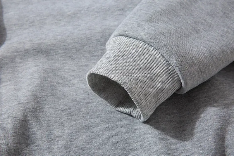 ผู้ชาย Basic Pullovers เสื้อลำลองสำหรับผู้ชายผู้หญิงสีทึบฤดูใบไม้ผลิฤดูใบไม้ร่วง Hoodie กีฬาเสื้อแขนยาว Techwear