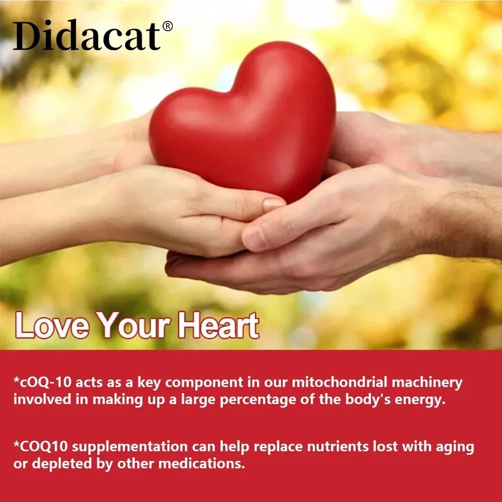 Super Panthenol Coenzyme Q10 Antioxidant Provides Energy Supports Joint and Heart Health and Promotes Cardiovascular Health — image 2