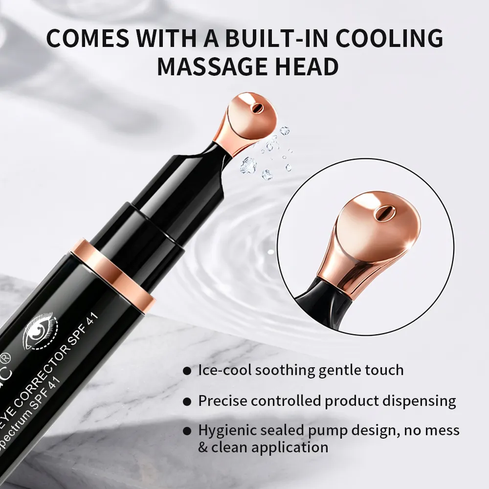 SPF 41 Eye Corrector Concealer Hydrating Suncreen Concealer Under Eye Color Corrector Dark Circles Eye Cream Woman Makeup — image 6