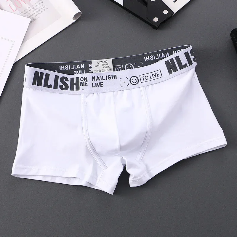 [Bloom the love] Brand Solid 1pcs/3pcs Boxer Men Underwear Cotton Boxershort Mens Boxers Man Cuecas Masculina Size M-3XL nl-112