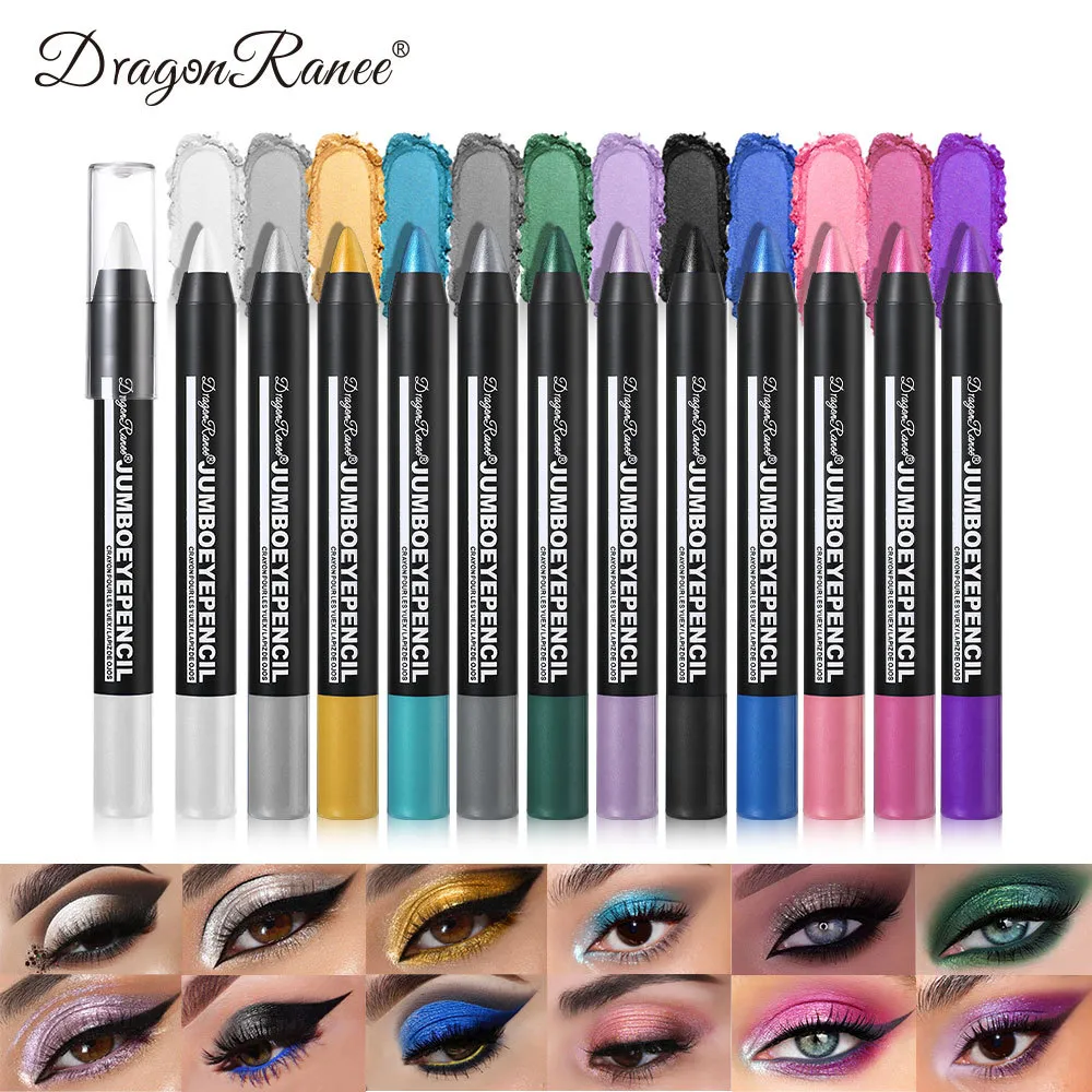 Eyeshadow Stick Pearlescent Fine Shimmer Delicate Eye Modification Eyeshadow Pen Highlight Brightening Contouring Eyes Cosmetics