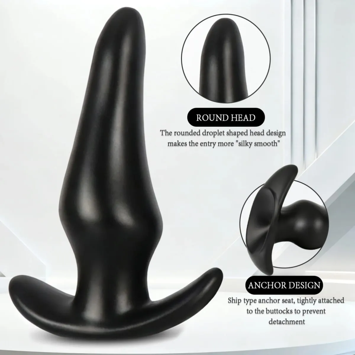 3 أحجام مختلفة شرجي التوصيل لينة سيليكون الشرج بعقب المكونات محفز الكبار الجنس لعب للنساء مثلي الجنس جهاز تدليك للبروستاتا الشرج المدرب