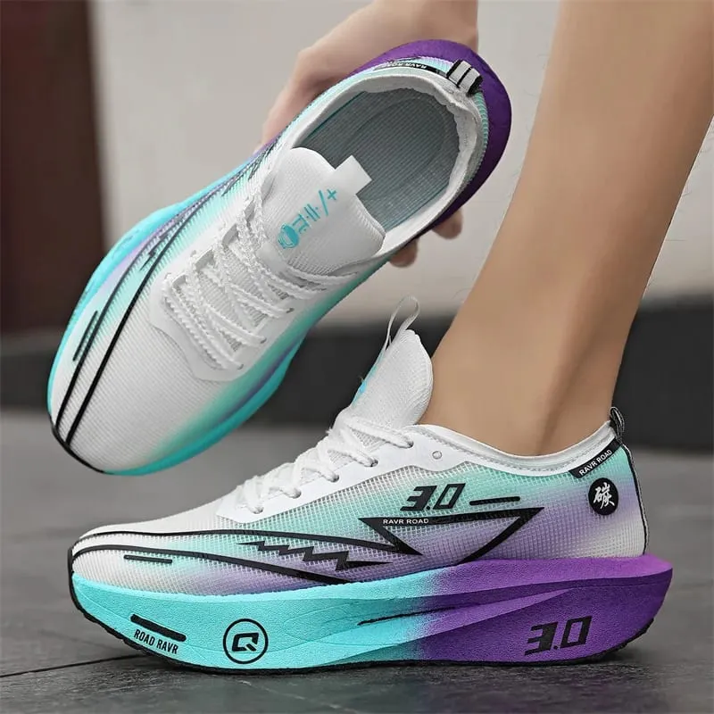 Running Shoes Men Marathon Carbon Board Speciality Sports Breathable Lightweight Nonskid Women's Comfortable Athletic Sneakers