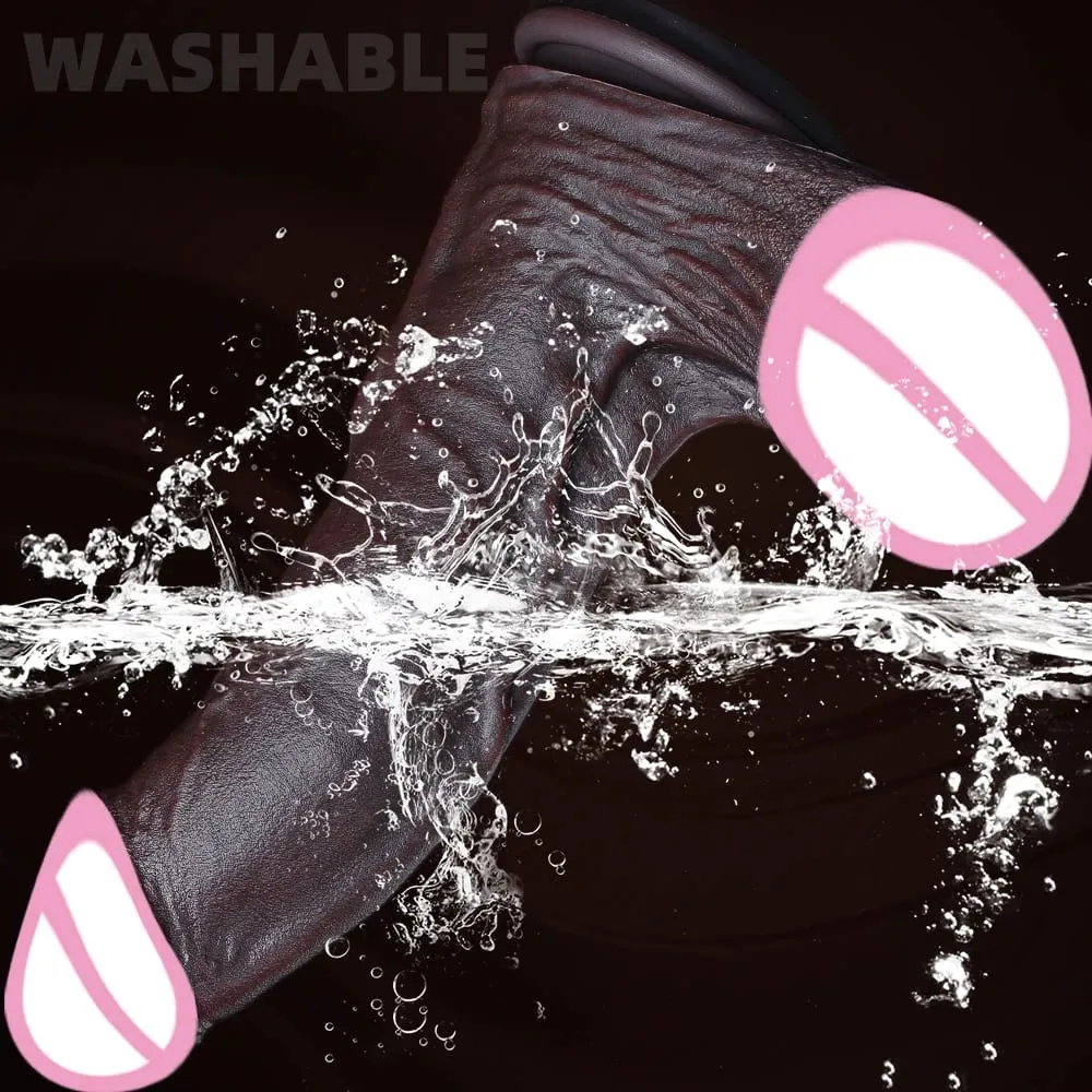 Realistic Soft Big Dildo XXL Porn Huge Thick Fake Penis Double Silicone Cock Woman Man Masturbation Suction Cup Anal Sex Toys