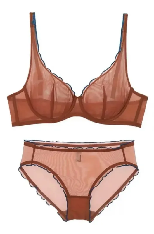 Full Coverage Minimiser Bra for Large Bust Ultra Thin Seamless Wireless Lift & Support Anti Sag Set BANERDANNI S-2XL 32-40 ABC — image 13