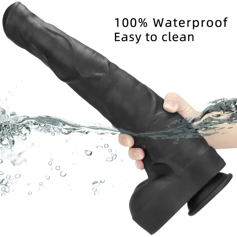 Super Large Horse Dildo 38,5 cm με βεντούζα μαλακό δέρμα με αίσθηση τεράστιου πέους, παχύ πέους, πρωκτικό βύσμα φαλλού Big Dick Sex Toys για γυναίκες