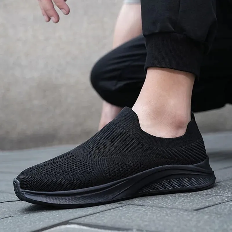 Men Sneakers Shoes For Men Lightweight Loafers Comfortable Mesh Breathable Casual Shoes Outdoor Walking Gym Shoes Size 39-46