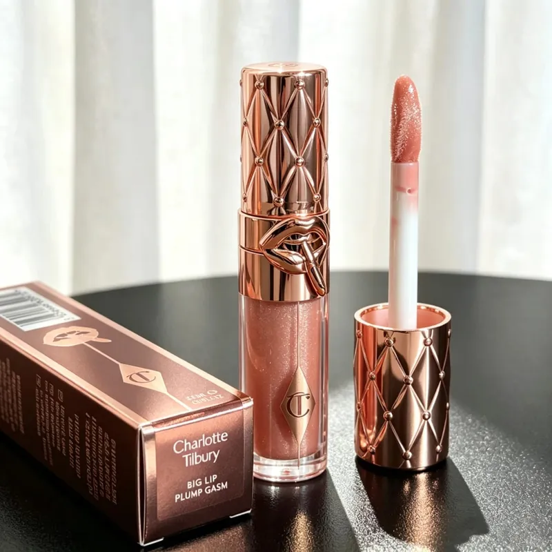 CT Dễ dàng sử dụng 4 màu 9 màu Bảng phấn mắt Charlotte Tilbury Son dưỡng môi Gối Talk Big Lip Plumpgasm Lip Blush Quà tặng trang điểm