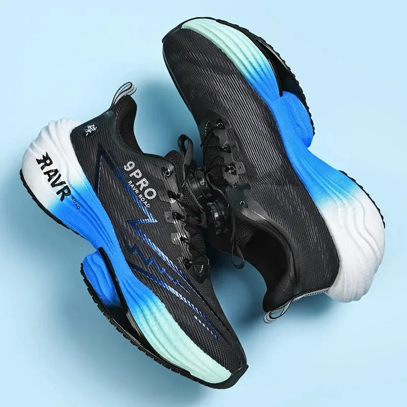 Men's New Sneakers Carbon Plate Cushioning Running Shoes 9PRO MAX Jogging Breathable Mesh Non-Slip Outdoor Shoes Off-road Shoes — image 14