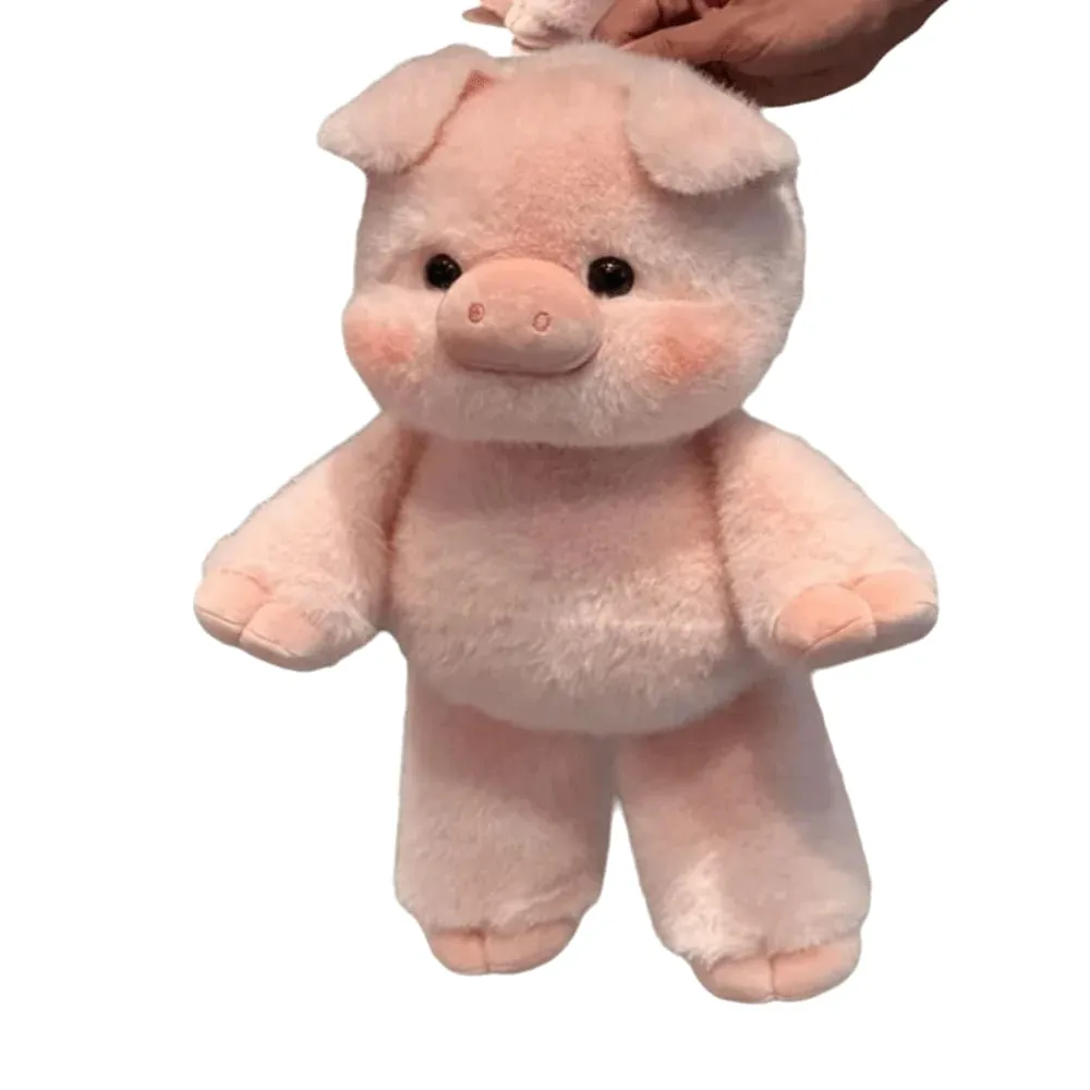 New Design Soft Pig Animal Pillow Emotional Support 17.7inch Cute