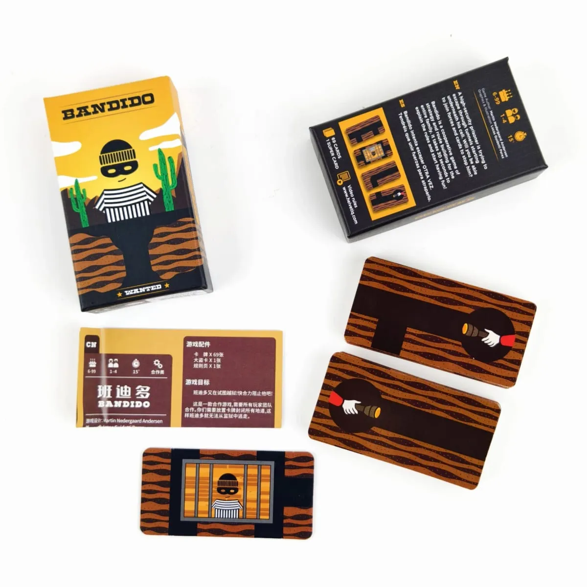 2026 Hot Bandido Bandida Board Game 1-4 Players Strategy Puzzle Card Game For Kids & Adults Party Family Fun Strategy Game — image 4