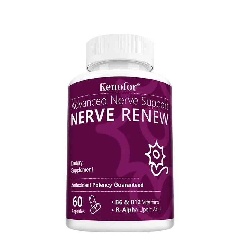 Nerve Renew Advanced Nerve Support - 300mg R-Alpha Lipoic Acid - Supports Brain Skin Nervous System Health and Antioxidants — image 9