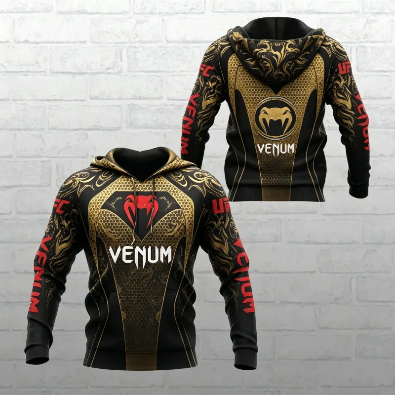 Áo hoodie thể thao nam Bộ đồ đấm bốc nam Wolf Họa tiết độc đoán Thích hợp cho thời trang ngoài trời Mặc áo hoodie Quần áo nam ngọn