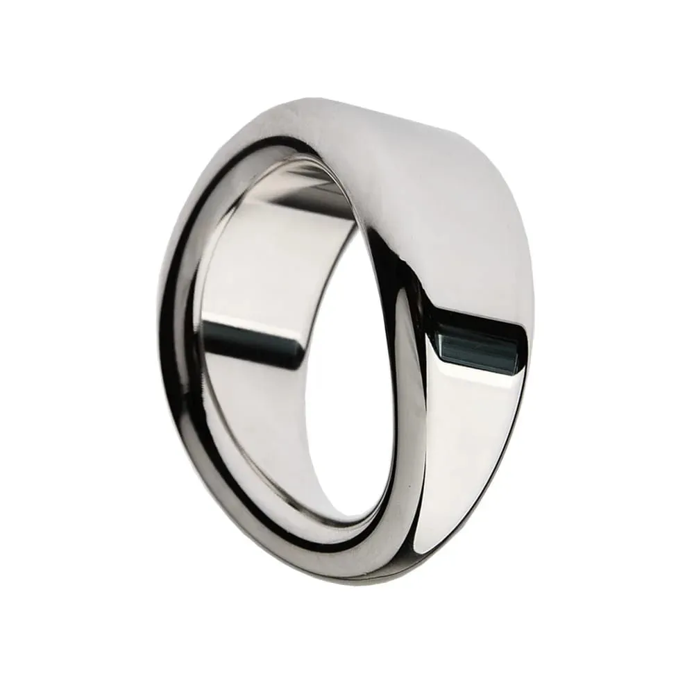 Stainless Steel Testicle Stretcher Heavy Duty Penis Ring Metal Lock Cock Weighted Exercise Scrotum Pendant Male Bondage Sex Toy — image 4