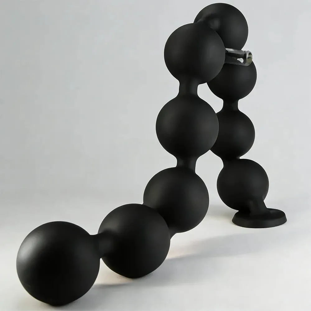 Silicone Anal Beads Dilator Huge Annals Balls Ass Anus But Butt Plug Anal Plug Buttplug Analsex Long Anal Sex Toys for Men Women — image 1