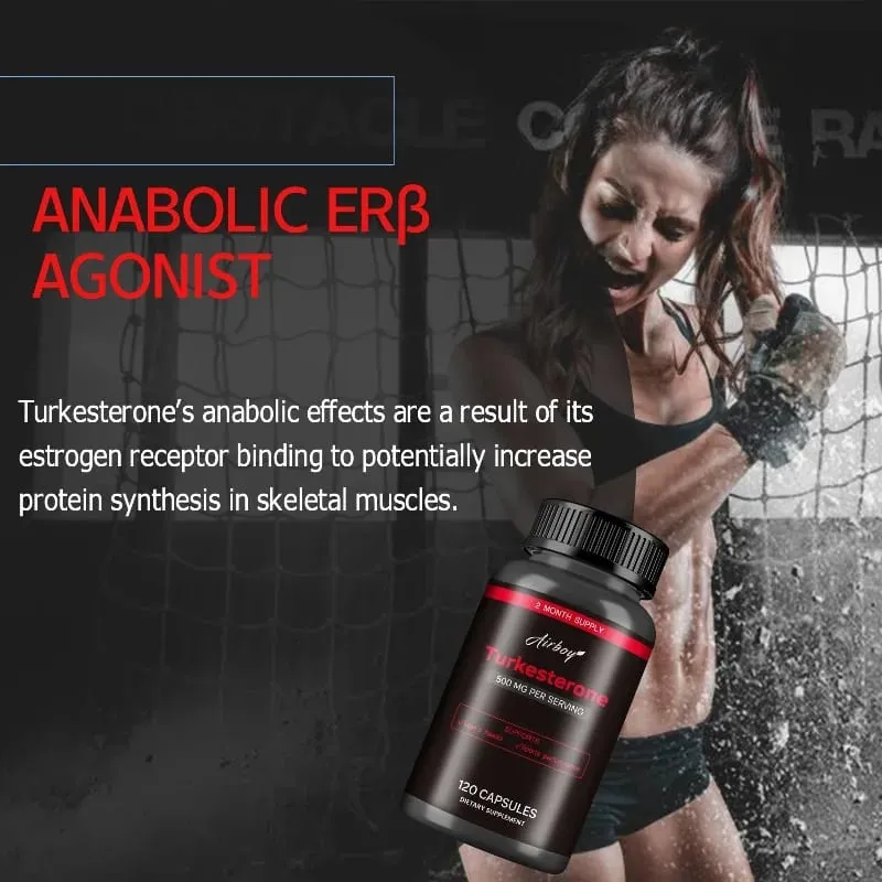 Turkesterone for Muscle Growth Improved Endurance Stress and Mood Relief and Overall Health — image 6