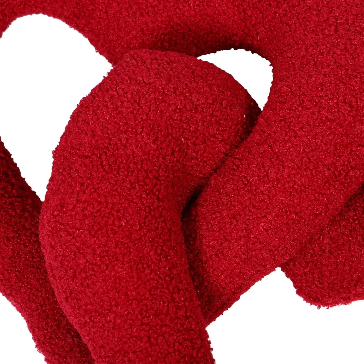 Red Heart Pillow Cushion Handmade Soft Love Throw Decorative Pillow for Sofa Bedside Valentine's Day Romantic Home Decor