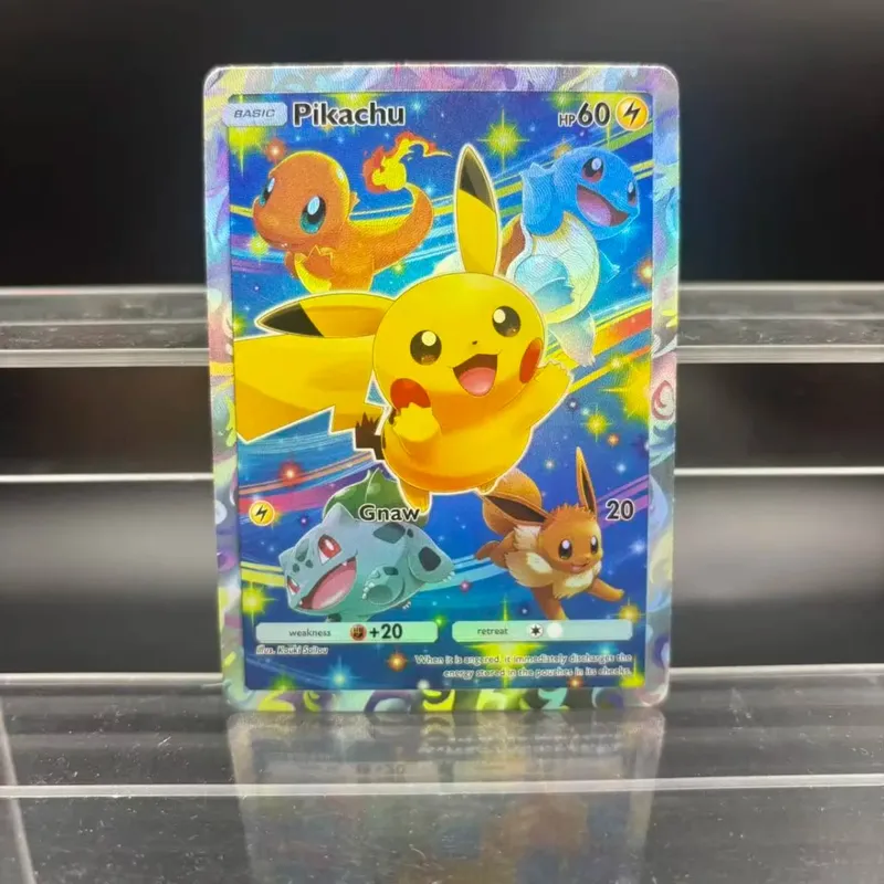 DIY POCKET Collection Cards Blastoise Self Made Single Card Classic Game Anime Card Gavelegetøj — image 3