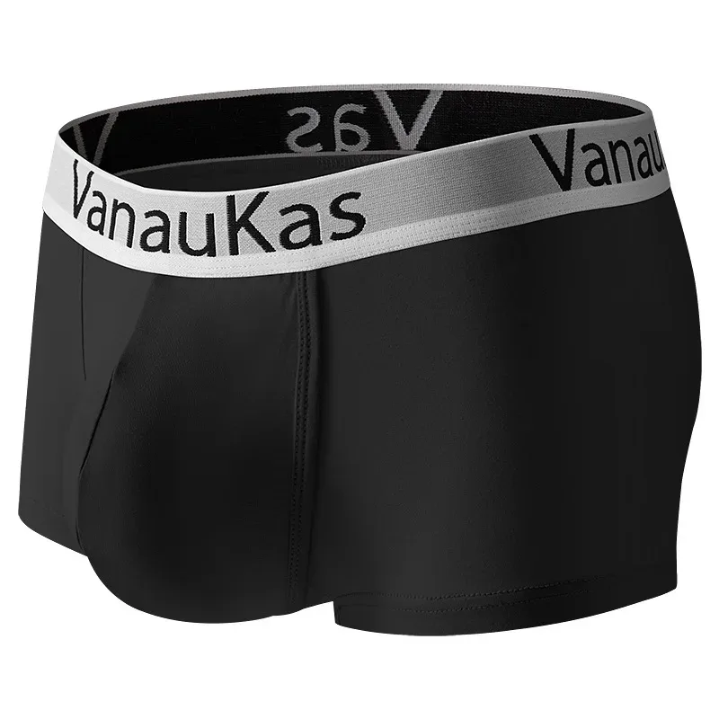 Mens Modal Underwear Boxer Shorts Convenient Pouch Opening for Male