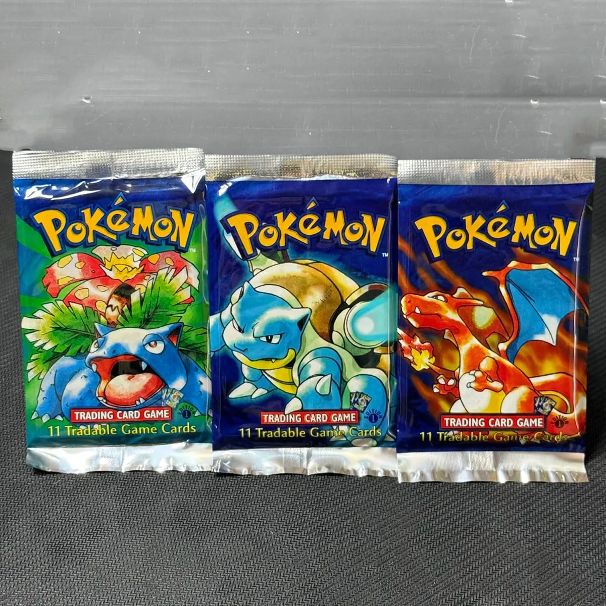 Proxy Cards 1ST Edition Booster Pack for the Base PKM Set BS Whole Set Venusaur/Charizard/Blastoise 11pcs/Pack TCG Giftsf