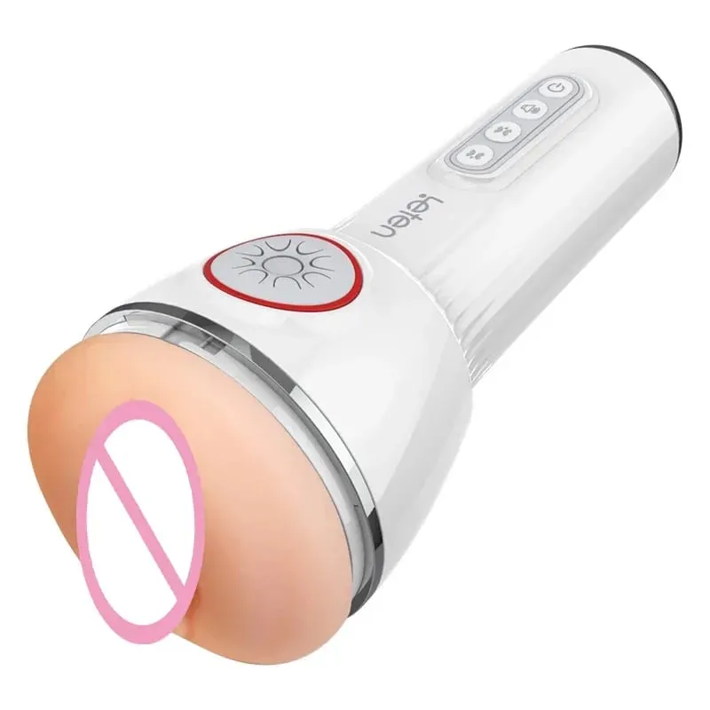 Leten Japanese AV Yui Hatano Sucking Vibrating Cup Realistic Vagina Male Masturbator Silicone Pocket Pussy Adult Sex Toys — image 2