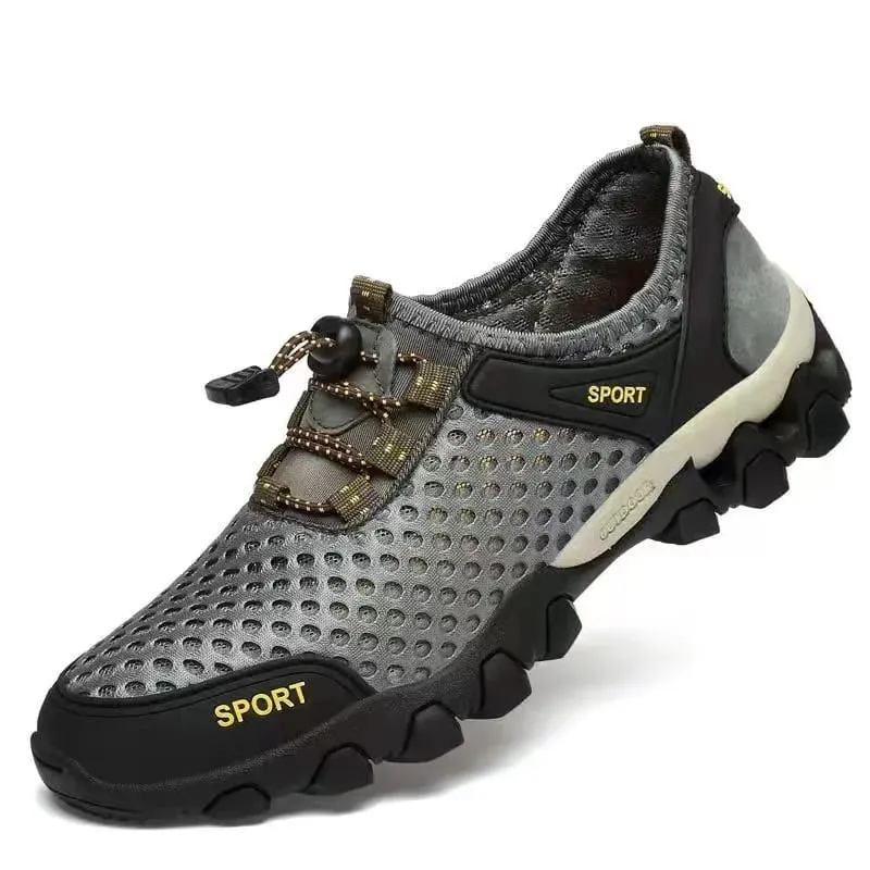 New 2026 Men's Summer Quick Dry Wading Shoes Two Way Casual Water Shoes Breathable Mesh Shoes for Outdoor And Leisure Activities