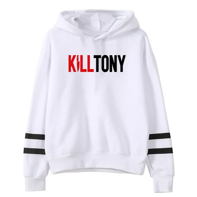 Kill Tony Merch Hoodie Unisex Pocketless Barren Ärmel Streetwear Damen Herren Kapuzenpullover Lustige Kleidung