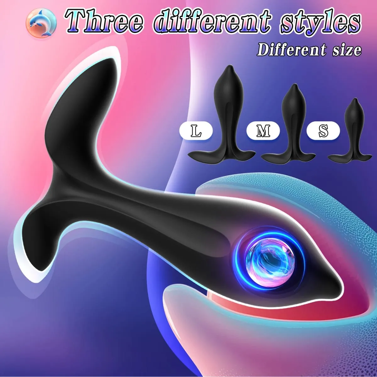 Hot Selling Wearable Anal Plugs With Steel Balls Analplug Buttplug Butplug Fake Dildo For Women Men Anal Beads Adult 18 +Sextoys — image 6