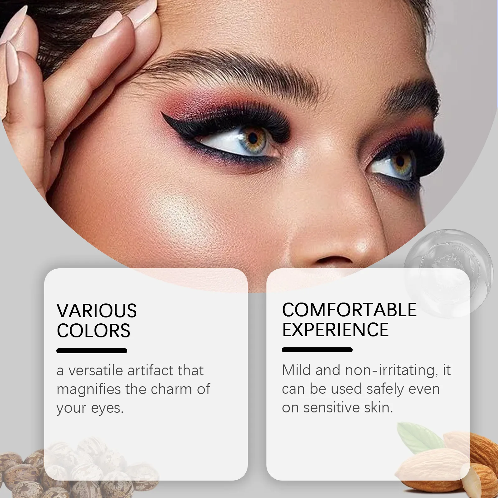 Antioxidant Colored Eyeliner Enhances Barrier Boosts Skin Resistance Reduces Eye Irritation Naturally Long-Lasting Comfortable — image 3