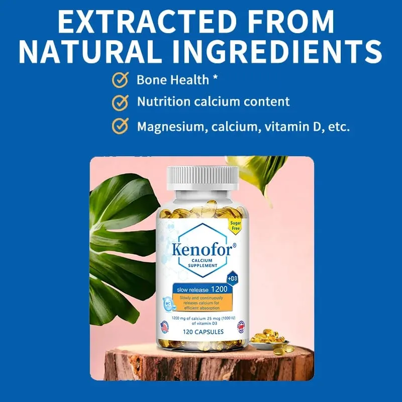 1200 Mg Sustained-release Calcium Supplement with Vitamin D3 To Support Muscle Bone and Digestive Health — image 4